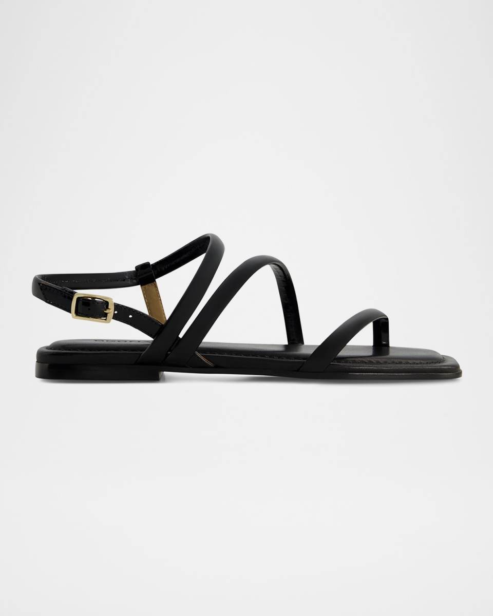 Odessa Patent Thong Slingback Sandals